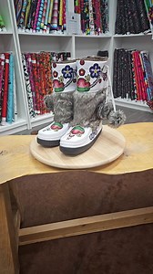 Our Indigenous-designed mukluks come in many styles and designs. Made with specially treated leather to ensure the painted on designs last longer! 😉 49 Dzine is a 100% Indigenous-owned business. | 49 Design