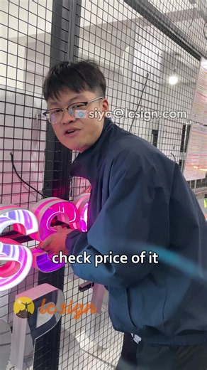 Try it🤣🤣 More LED Signs and Light Boxes👇🏻 📞WhatsApp: 86 133 7868 2862 📧Email: siya@lcsign.com #ledsign #ledlights #restaurant #hotel #lcsign