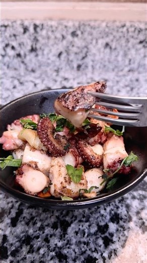 Italian-Style Octopus: Crispy & Flavorful