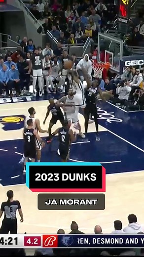 Best NBA Dunks of 2023: Ja Morant, Mitchell, Fox & George | Basketball Highlights