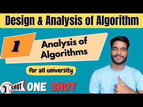 Analysis of Algorithm | KKS Computer Science – All Universities | B.Tech/BCA/Diploma CS