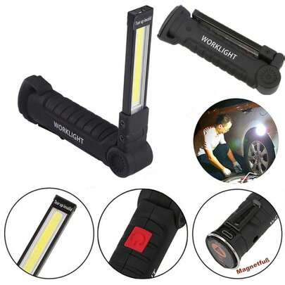 LED Work Light - Rechargeable Magnetic Cordless, Battery Powered, Underhood Light With Hooks For Car Repair, Inspection, Garage, Workshop, Emergency - Portable, And Durable Mechanic Light With Long-Lasting Battery Life | SHEIN