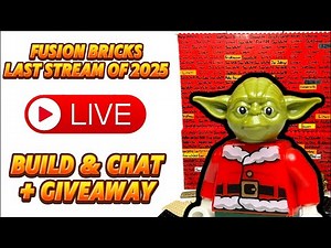 Fusion Bricks LIVE: LEGO Build & Chat (Last Stream of 2025)