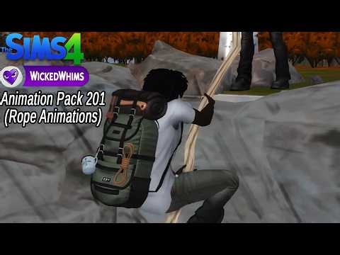 Animation Pack #201 | The Sims 4 | Wicked Whims Animations | Rope Animation Pack | Early Access