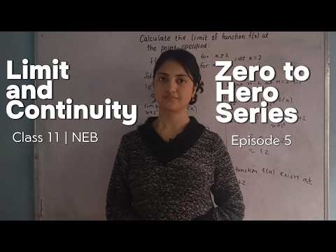 Limit & Continuity Class 11 NEB | Part 5 | Important Questions | Zero to Hero
