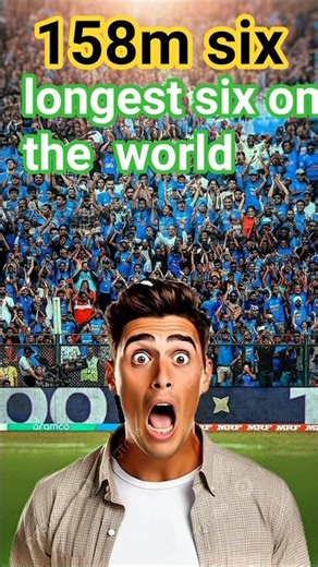 IPL History Ka Sabse Lamba Six 🔥 | 3D Animation