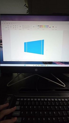 how to draw windows 10 logo