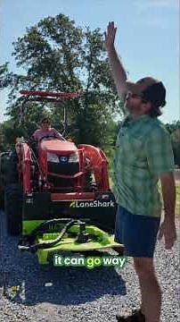 The Lane Shark LS3 can cut in almost any position - see how Cog Hill Farm puts them to good use!