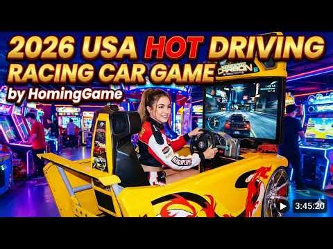 HomingGame Deluxe Driving Racing Car Game Machine - Original Need for Speed Carbon Arcade Simulator