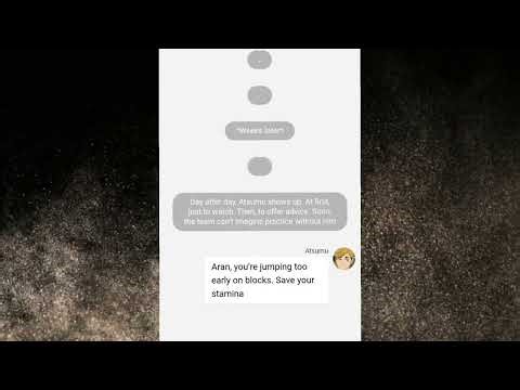 Atsumu has a fainting disorder! | AU #textstory | @Tigerca13