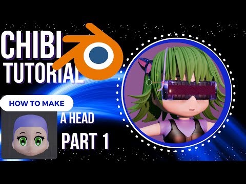 CREATE Your First Chibi in Blender 4.2!