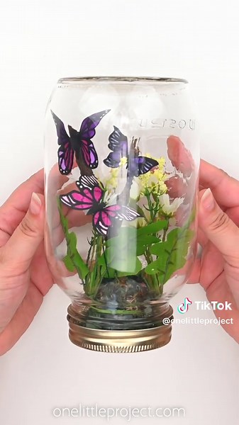 🦋🌿 Bring a little magic indoors! Create your own paper butterfly terrarium using a mason jar—no butterfly net required. With a few simple materials, you can craft a dreamy, mini garden scene that never needs watering and always has a butterfly or two fluttering inside. #papercrafts #butterflies #masonjar #summercrafts #kidscraft #kidsactivity #terrariums