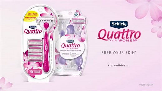 Schick Quattro Womens Ultra Smooth Razor Blade Refills for Women Value Pack, 10 Count
