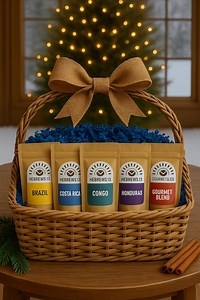 Gourmet Coffee Sampler Gift Set – Single-origin & House Blend - Etsy