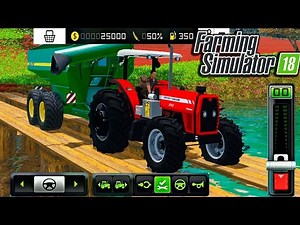 Farming Simulator 18 Mobile Gameplay | Realistic Farming on Android & iOS