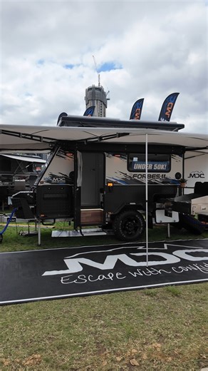 Finally, another caravan with everyone’s favourite 270° awning — and it’s under $50k?! 😍 Say hello to our little friend — the Forbes 11! Compact, tough, and packed with all the features you’ll love for your next adventure. 💡 550W solar 🔋 200Ah lithium ☂️ 270° awning 🚿 Internal ensuite 🍃 Air con & heating ...and so much more — all for only $49,990! Come check it out this weekend at the Let’s Go Explore Caravan & RV Expo in Brisbane! We’re here all weekend — stop by, meet the team, and take a