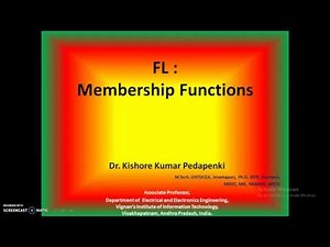 FL : Different Membership Functions