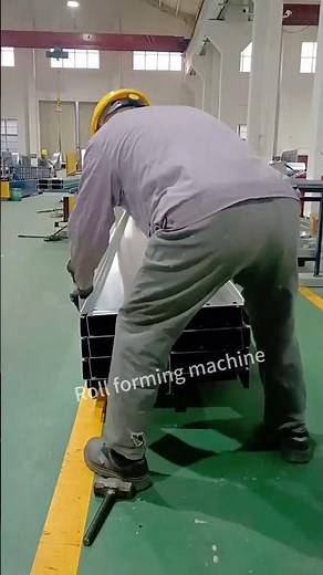 C shaped purlin roll forming machine #cpurlinmachine #rollformingmachine #steelstructure