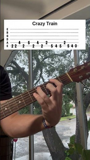 3 Classic Rock Guitar Riffs - with Tabs