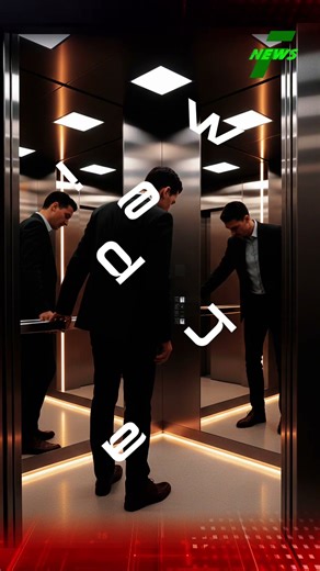 Why Elevators Have Mirrors — The Real Reason#ElevatorFacts #AmazingFacts #ScienceFacts #elevator