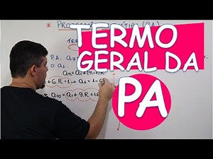 P.A. ARITHMETIC PROGRESSION: GENERAL TERM