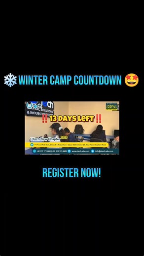 UTech WINTER INVENTION & CODING CAMP 2025 – ONLINE & IN-PERSON! 🌟 🎓 Live Zoom classes & on-campus learning at Gulshan-e-Iqbal, Karachi Give your child the future of tech education this winter! Our camp offers hands-on, skill-based courses for every age group — from young creators to advanced teen innovators. 🔥 COURSES OFFERED: • Power BI for Beginners • Junior Robotics • Game Design & Development • Canva Designing • Graphic Design Fundamentals • Advanced Robotics & IoT • Python Coding Essenti