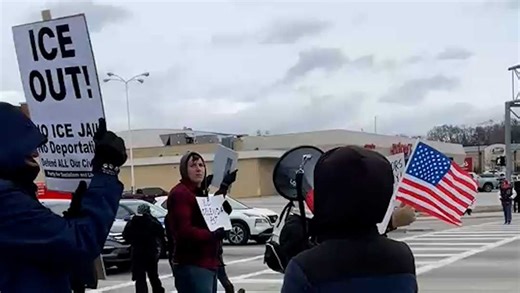 'ICE Out For Good' protest draws protesters to central Omaha Saturday