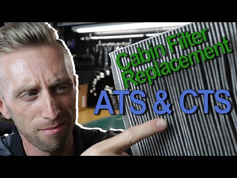 Cadillac CTS or ATS Cabin Air Filter Replacement | 3rd Gen 2014-2019 CTS