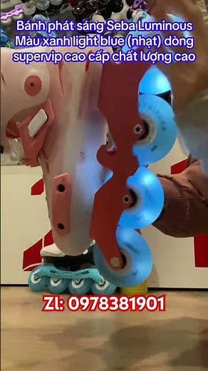 Seba Luminous Glowing Cake, Light Blue (pale) SuperVIP Premium Quality