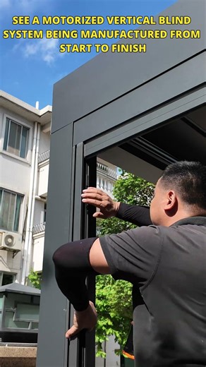 Customised Windproof Tubular Motor Outdoor Blinds Motorized Roller Waterproof #zipblinds #blinds