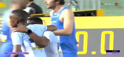 It's Gold for team Botswana 🇧🇼🇧🇼4x400m relay team with a world leading time of 2:59:11. What a quartet 👌👌 | The BAFANAS- Thembi na Fifi