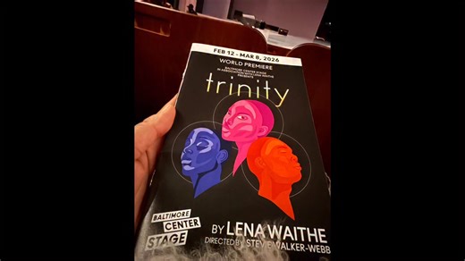 About last night at Baltimore’s Center Stage! TRINITY written by LENA WAITHE is amazing. Actress Meagan Good conducted the talk back after the show. | April D Ryan