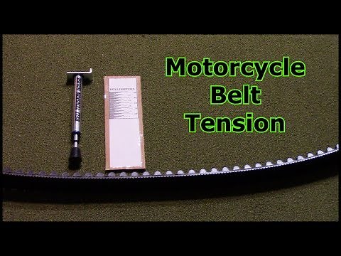 Motorcycle Belt Tension