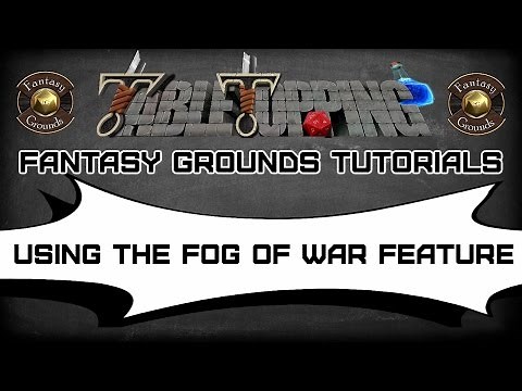 How To Use The Fog Of War Feature For A Map In Your Fantasy Grounds Game!