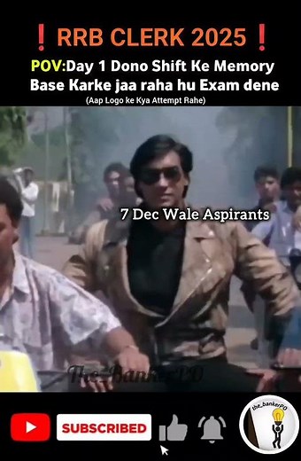 80/80 fixed memory base 😂 #rrbclerk #aspirants #bankexam #viral #memorybased