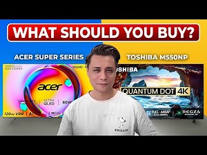 ACER SUPER SERIES QLED vs TOSHIBA M550NP QLED | What should you buy? | Punchi Man Tech
