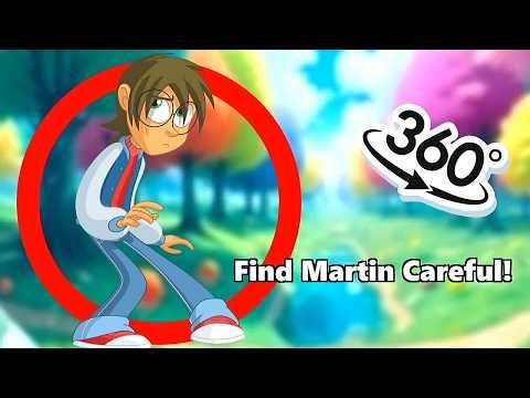 Martin Careful | Bat Pat VR Experience | A Funny Challenge!