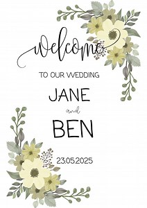 Modern Minimalist Wedding Table Numbers – Editable Digital Download for Elegant Reception Decor - Etsy