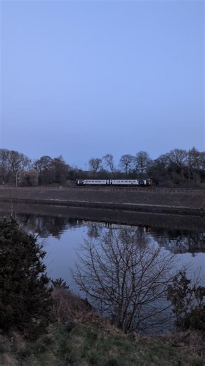 Northern Rail class 156 passing Wylam #train #trainspotting #publictransport