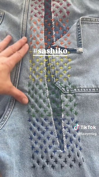 Tutorial de Sashiko: Bordado Hecho a Mano