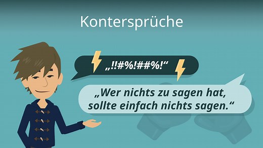 Kontersprüche • 25 Kontersprüche