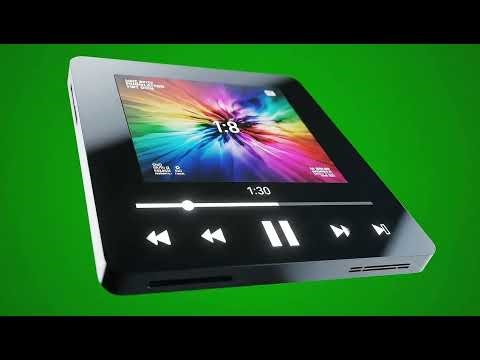 Epic Music Player Green Screen Footage for Professional Video Edits Free