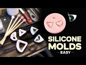 How to Make a DIY Silicone Mold from Clay | Perfect for Resin & Jewelry!