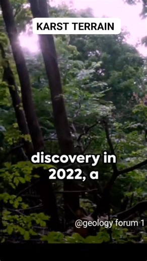 54K views · 715 reactions | KARST TERRAIN Karst terrain refers to a...