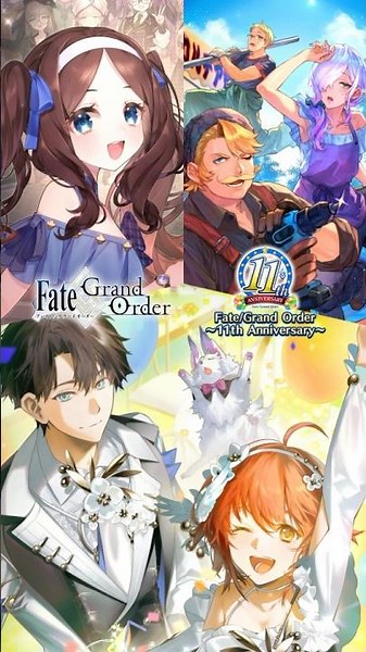 【概念礼装】新登場の概念礼装3種をご紹介！ #FGO #FGO11周年 #shorts