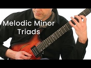 Tim Miller - Melodic Minor Triads Lesson