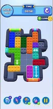 Color Block Jam Walkthrough Solution Level 469