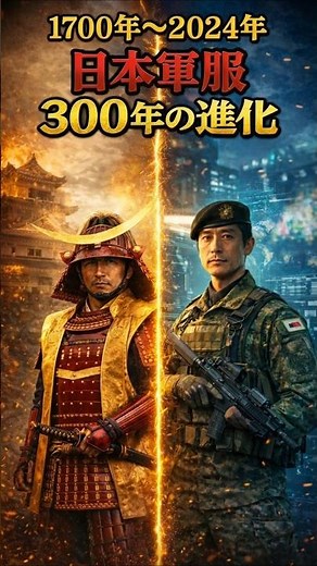 1700年～2024年日本軍服の進化