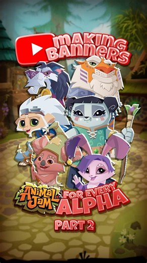 Making a YouTube banner for Sir Gilbert #animaljam #animaljamclassic #photoshop #edit #ajpw