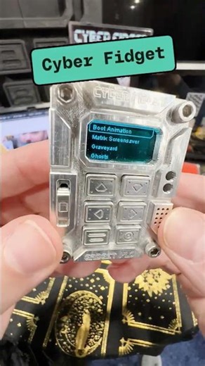 The Cyber Fidget is a digital option for restless hands. #TITW #CES2026